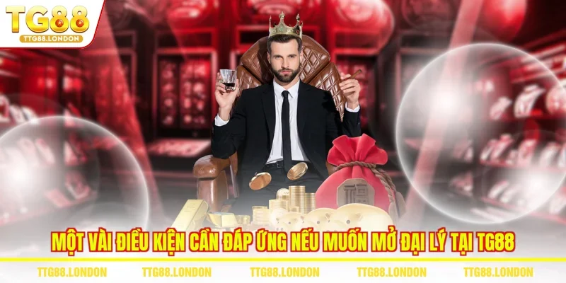 Một vài điều kiện cần đáp ứng nếu muốn mở đại lý tại TG88 